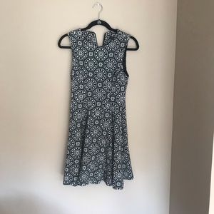 Zara Woman Black & White Sleeveless Dress Size M